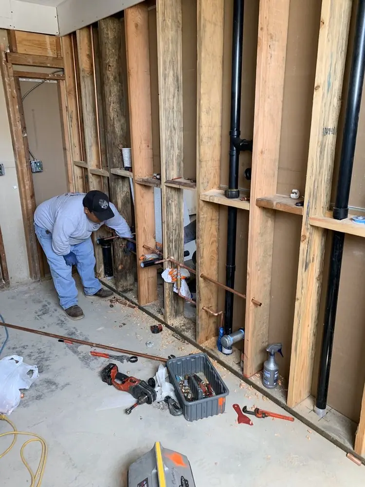 Commercial rough-in plumbing for Trenchless Sewer Repair in Clarkstown